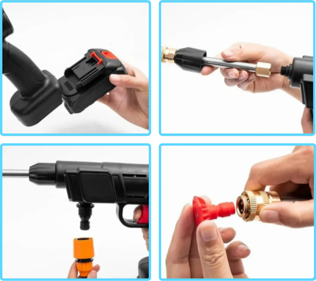 Hidrolavadora Inalambrica Bateria 48v