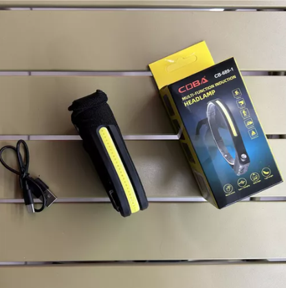 Linterna de Cabeza USB Recargable