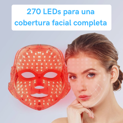 Máscara LED de Rejuvenecimiento Facial