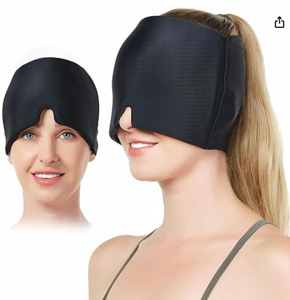 GORRO DE GEL FRÍO PARA MIGRAÑA