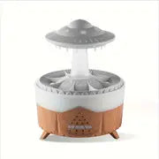 Humidificador modelo UFO con gotas de lluvia